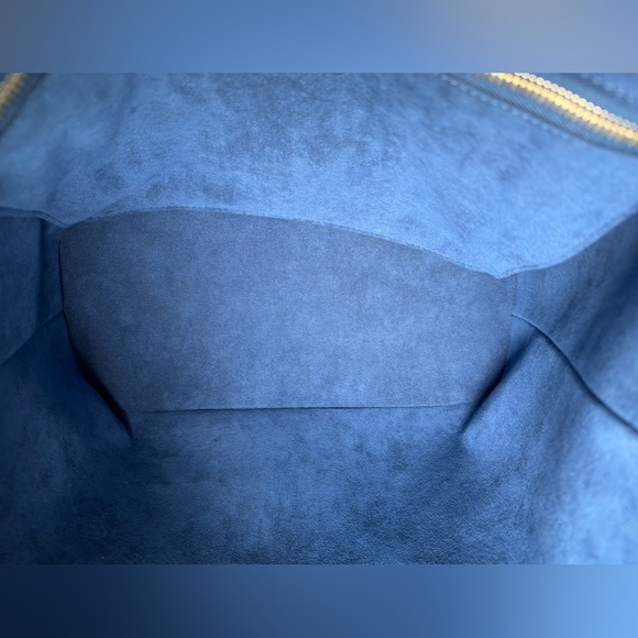 Louis Vuitton Neverfull MM Giant Monogram Empriente Leather Handbag Degrade Bleu - Picture 16 of 16